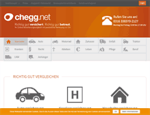 Tablet Screenshot of chegg.net